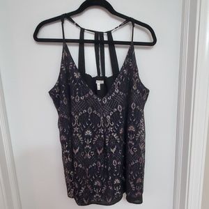 Spaghetti strap tank